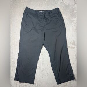 Nike Golf Tour Performance Women’s Dri Fit Cropped Dark Grey Athletic Pants 10